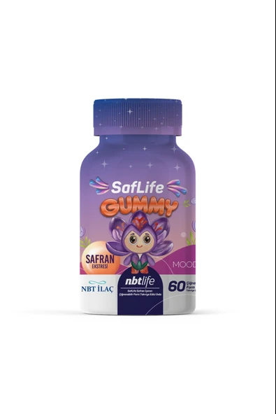 Nbt Life Saflife Gummy 60 Çiğnenebilir Form ürün görseli 1