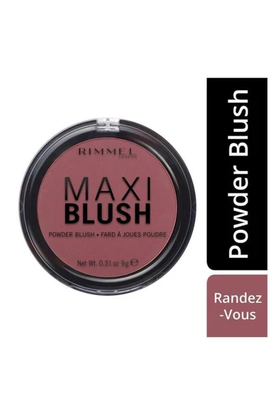 Rimmel MAXI BLUSH ALLIK RENDEZ VOUS NO:05 - Resim 2