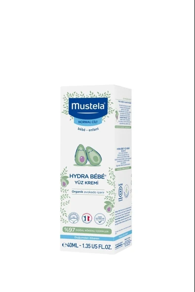 Mustela Hydra Bebe Face 40 Ml ürün görseli 1