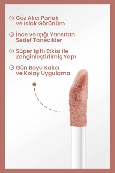Golden Rose Smart Glow Liquid Highlighter No : 203 - Likit Aydınlatıcı - 8691190537616 - Resim 4