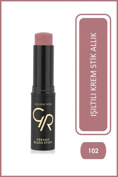 Golden Rose Creamy Blush Stick 102 Stik Allık 10,5 g ürün görseli 1