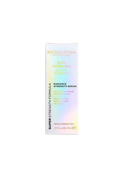 REVOLUTİON SKİNCARE Revolution Skincare %20 C Vitaminli Aydınlatıcı Cilt Serumu 30 ml - Resim 4