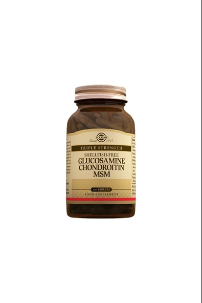 Solgar Glucosamine Chondroitin Msm 120 Tablet ürün görseli 1