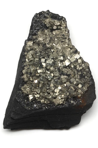 Pirit-Shungite Doğal Taş Ham Parça - 56 Gr. ürün görseli 1