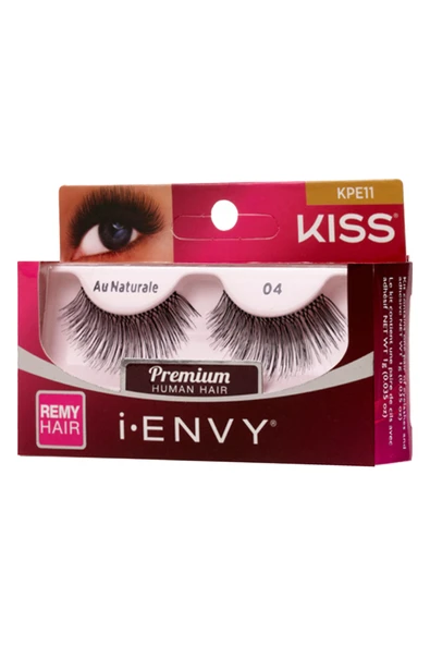 Kiss Bütün Doğal Takma Kirpik %100 Insan Saçı Yoğun - Resim 2