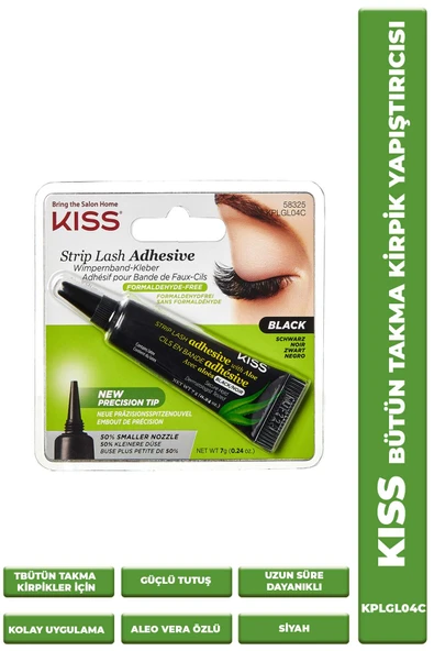 Kiss Bütün Takma Kirpik Yapıştırıcısı Siyah ürün görseli 1