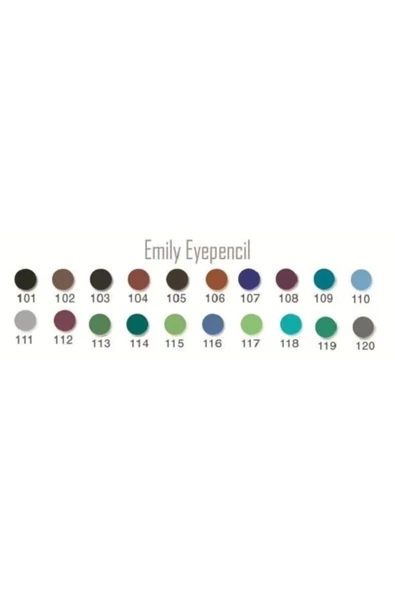 EMILY Waterproof Eye Pencil Göz Kalemi No: 112 - Resim 2