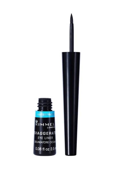 RIMMEL LONDON Siyah Eyeliner - Exaggerate Waterproof Eyeliner 003 Black 3607342493032 ürün görseli 1