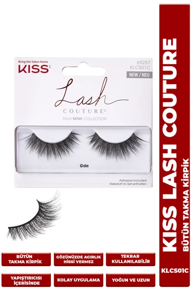 Kiss Bütün Takma Kirpik Extra Uzun Yoğun ürün görseli 1