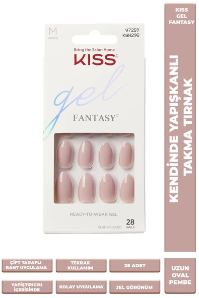 Kiss Kgn29c Takma Tırnak Seti Tırnak Yapıştırıcılı - Kgn29c ürün görseli 1