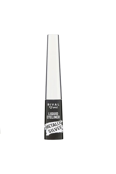 Rival Loves Me Loves Me Eyeliner Likit 06 Silver 4 ml ürün görseli 1