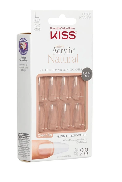 Kiss Takma Tırnak Seti Tırnak Yapıştırıcılı Extra Uzun-ksan06 - Resim 2