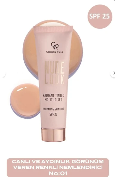 Golden Rose Nude Look Radiant Tinted Moist. No:01Fairtint ürün görseli 1