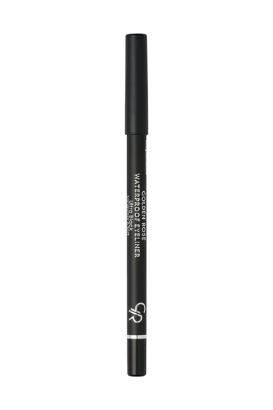 Golden Rose Waterproof Eyeliner Longwear & Soft Ultra Black Pamuk ve Jojoba Yağlı Göz Kalemi 1,4 g - Resim 3