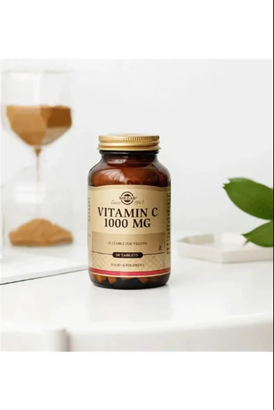 Solgar Vitamin C 1000 mg 90 Tablet - Resim 2