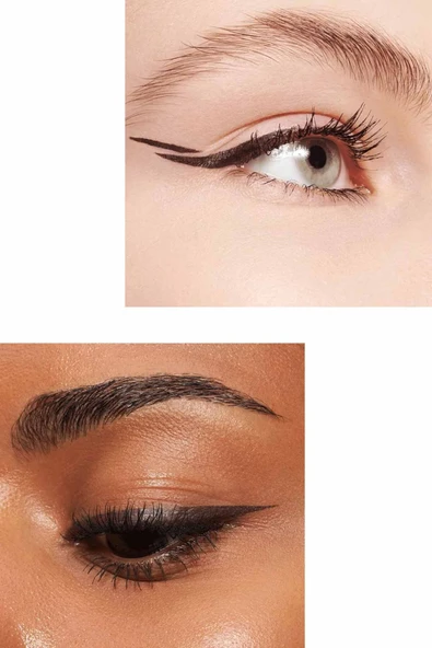 Essence Liquid Ink Waterproof Brown Eyeliner  Suya Dayanıklı Eyeliner No:02 - Resim 4