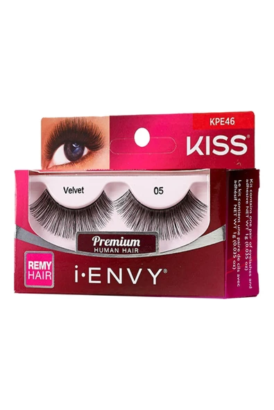 Kiss Bütün Doğal Takma Kirpik %100 Insan Saçı Extra Uzun Extra Yoğun - Resim 2