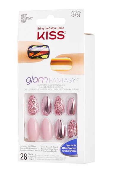 Kiss Takma Tırnak Seti Tırnak Yapıştırıcılı - Kgf01c - 731509720761 - Resim 2