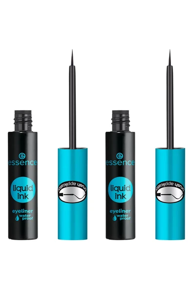 Essence Suya Dayanıklı Liquid Ink Eyeliner X 2 Adet ürün görseli 1