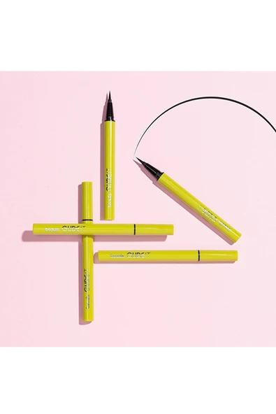 beaulis Glide It Eyeliner Fırça Uçlu - 100 Black - 2050000098567 - Resim 3