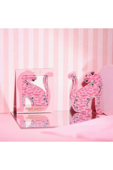 Lovely Pınk Army Stencıl Eyelıner Çekme Aparatı - Resim 2