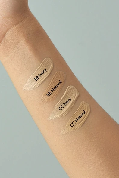 PURE BEAUTY Gözenekleri ve Renk Eşitsizliklerini Gizleyen BB Krem Spf50 Pa+++ Natural 30 ml - Resim 4