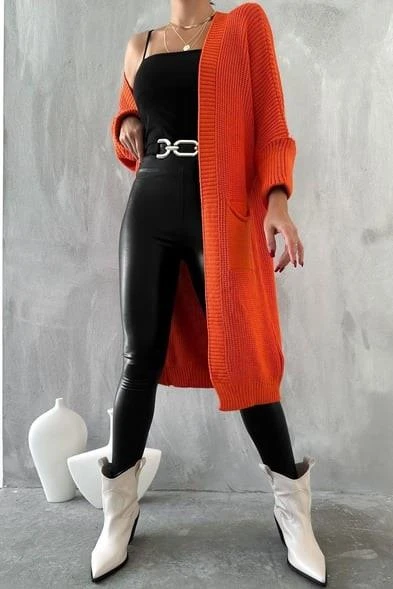 Hipatu Cepli Oversize Hırka(1916) - Resim 3