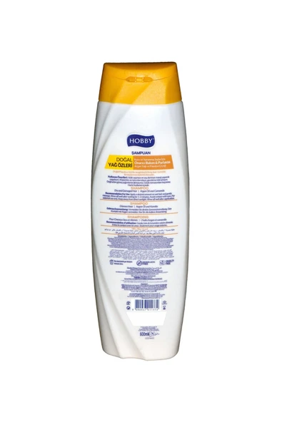 Hobby Argan Yağı & Papatya Onarıcı Şampuan 600 ml - Resim 2