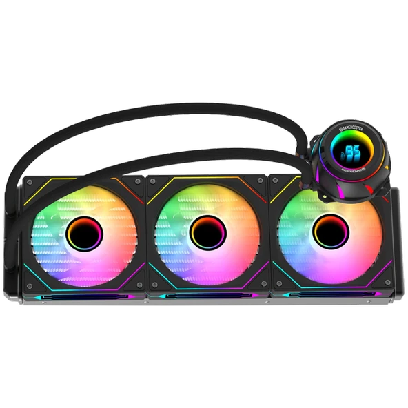 GameBooster BLADE 360B ARGB 360mm Siyah İşlemci Sıvı Soğutucu GB-LCS-BL360B - Resim 5