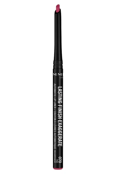 RIMMEL LONDON Dudak Kalemi - Lasting Finish Auto Lipliner Pinkenchant - Resim 2