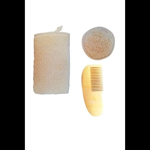 %100 Pamuk Bebek Banyo Seti - Resim 2