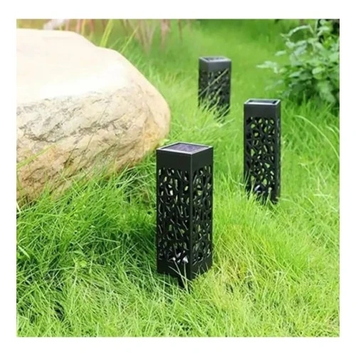 Dekoratif Solar Güneş Enerjili Bahçe Aydınlatması Yürüyüş Yolu Seti (6 Adet) - Resim 3