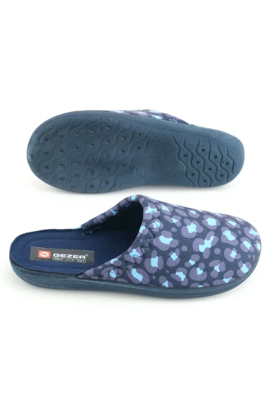 Gezer 16418-26 Leopar Desenli Termal Ev Terlik 36-40 - Resim 3