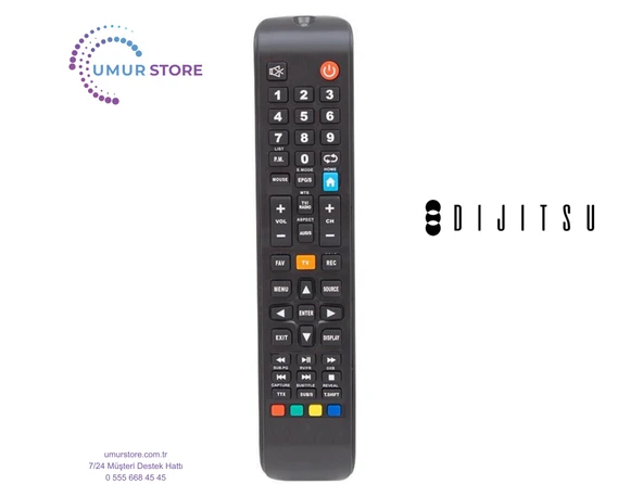 Dijitsu 55DS9800 Uyumlu Televizyon Kumandası-Ekonomik ürün görseli 1