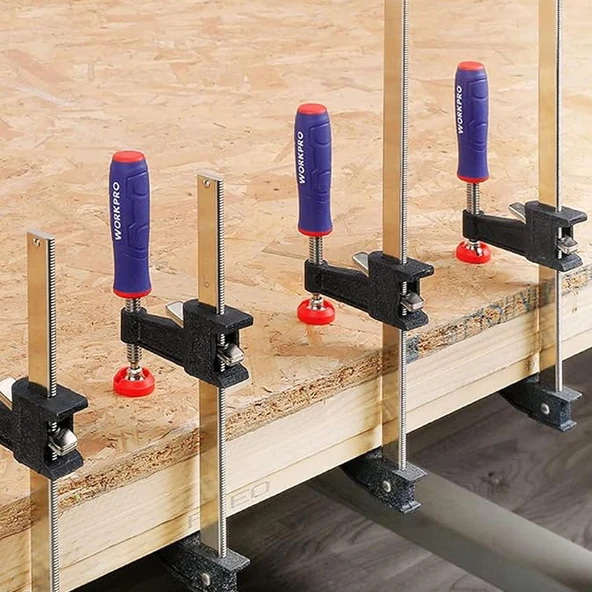 WORKPRO WP232030 15cm Döküm Profesyonel Marangoz İşkence - Resim 4