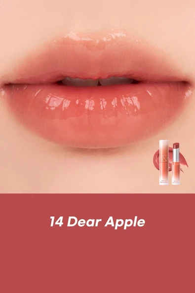 Romand Vegan Glasting Melting Dusty On The Nude Nemlendirici Cam Görünüm Sağlayan Dudak Balmı - Dear Apple ürün görseli 1