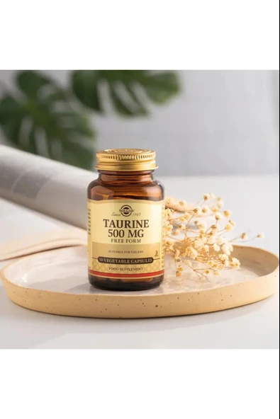 Solgar Taurin 500 mg 50 Kapsül - Resim 2