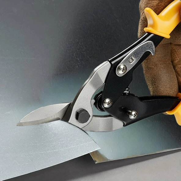 WORKPRO WP200001 250mm 3 Parça Sağ/Sol/Düz Profesyonel Kaportacı Makası - Resim 5