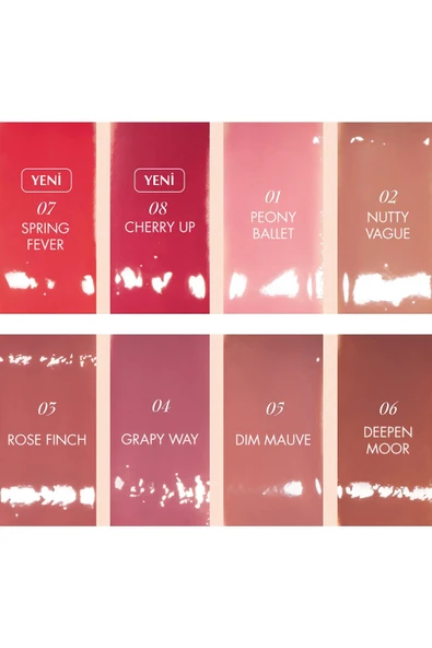 Romand Vegan Dolgun Görünüm Sağlayan Glasting Color Dudak Parlatıcısı-peony Ballet (VİONİNE) - Resim 5