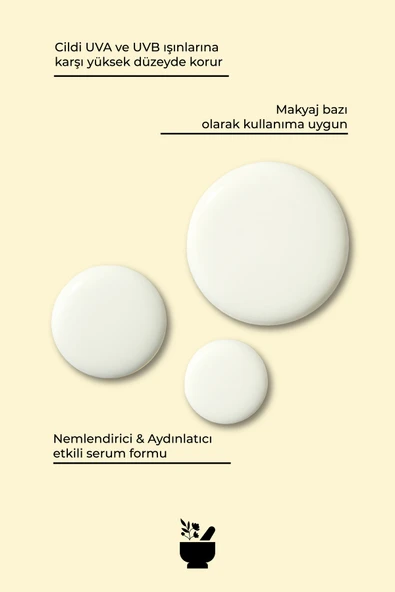 COSMED Güneş Koruyucu Spf50 Sun Serum-Makyaj Altı 30 ml - Resim 3