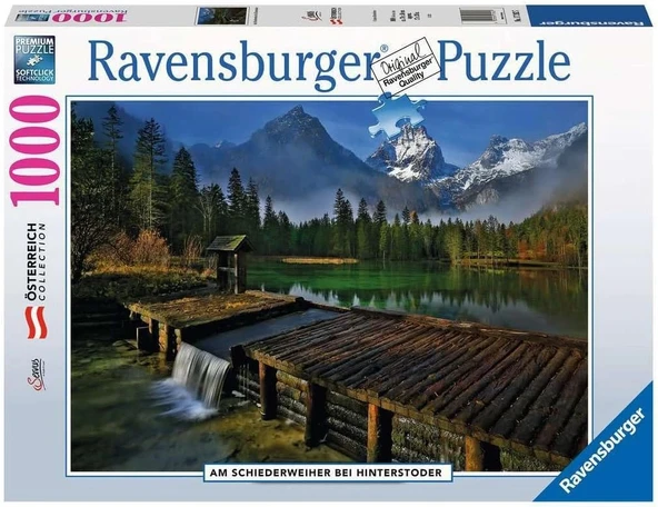 Ravensburger  Avusturya Schiederweiher Gölü 1000 Parça - 172627 ürün görseli 1