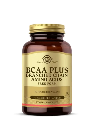 Solgar BCAA Plus 50 Kapsül ürün görseli 1
