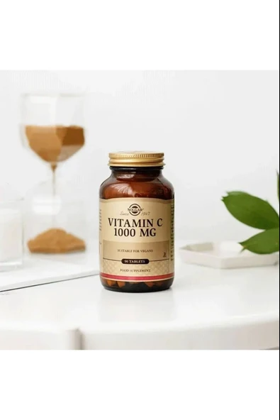 Solgar Vitamin C 1000 mg 90 Tablet - Resim 2