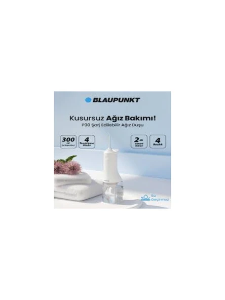 Blaupunkt P30 Şarj Edilebilir Ağız Duşu - Resim 2