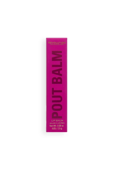 Revolution Lip Pout Balm Dudak Balm Fuchsia Shine - Resim 3