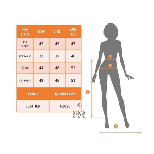 Lucky Life Kadın  Yüksek Bel Yandan çapraz Bağcıklı Yırtmaçlı Mini Deri Etek - Resim 4