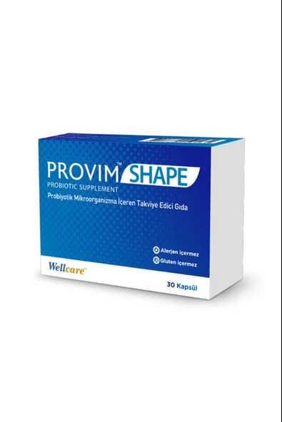 Wellcare Provim Shape 30 Kapsül ürün görseli 1