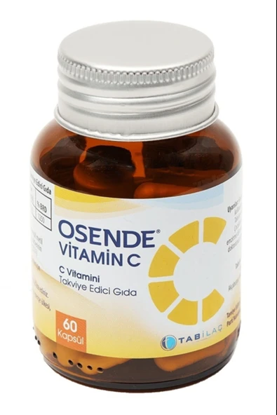 Osende Vitamin C 60 Kapsül ürün görseli 1