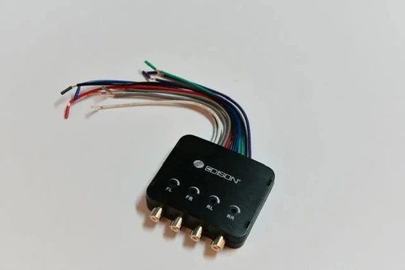 EDİSON HL-454 ÇİFT AMFİ ÇIKIŞLI DECK ÇEVİRİCİ DÖNÜŞTÜRÜCÜ ürün görseli 1