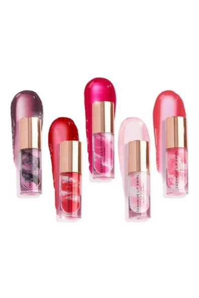 Revolution Swirl Ceramide Lip Gloss Berry Pink - Resim 5